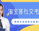 某站内部课程:淘宝客社交电商裂变,精准引流和粉丝裂变模式详解(共6节视频)-苏柒资源库