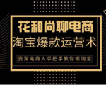 花和尚·天猫淘宝爆款运营实操技术,手把手教你月销万件的爆款打造技巧-苏柒资源库