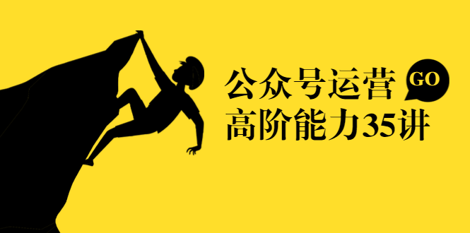 公众号运营高阶能力35讲，从月薪3k到月薪30k，新媒体人的必修课-苏柒资源库