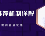 B站推荐机制详解,利用推荐系统反哺自身,视频关键词霸屏玩法(共2节视频)-苏柒资源库