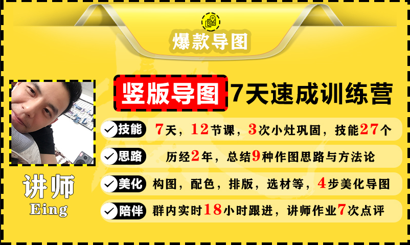 价值1388元【爆款导图】训练营 一张图吸粉800+，学完你也可以-苏柒资源库