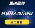 星哥抖音中视频计划:单号月入3万抖音中视频项目,百分百的风口项目-苏柒资源库