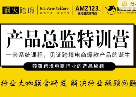 枫火跨境·产品总监特训营，行业大咖联合研发解决行业瓶颈问题-苏柒资源库