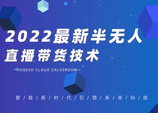 禾兴社·2022最新抖音半无人直播带货技术及卡直播广场玩法，价值699元-苏柒资源库