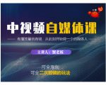 蟹老板·中视频自媒体训练课,可全原创可全二次剪辑的玩法,有播放量就有钱-苏柒资源库