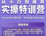 Seven漆·2022Tiktok从小白到精英实操特训营，带你掌握Tiktok账号运营-苏柒资源库