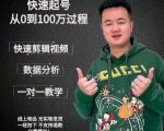 杰妮传媒·抖音快速起号核心实操课：教你新号快速起号，从0到100万过程-苏柒资源库