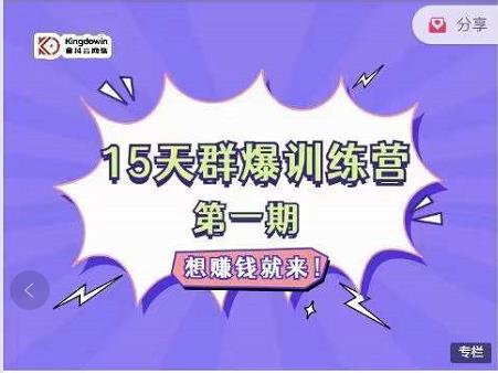 金抖云Peter《15天群爆训练营》，破解抖音玄学，群爆心法，起号方式-苏柒资源库