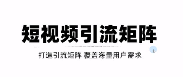短视频引流矩阵打造，SEO+二剪裂变，效果超级好！【视频教程】-苏柒资源库