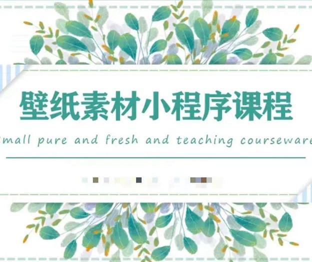 闪闪壁纸号运营教程,抓住图文风口,快速吸粉变现-苏柒资源库