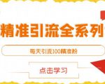 闲鱼精准引流全系列课程,每天引流100精准粉【视频课程】-苏柒资源库
