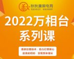 秋秋漫画电商2022万相台系列课,最新拉爆技术,助力打爆核心品类的同时,实现整体增长-苏柒资源库