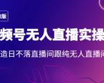 2022年视频号无人直播实操课，打造日不落直播间跟纯无人直播间-苏柒资源库