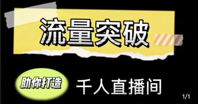 直播运营实战视频课，助你打造千人直播间（14节视频课）-苏柒资源库