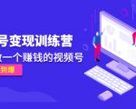 《视频号变现训练营》带你做一个赚钱的视频号,佣金赚到爆-苏柒资源库
