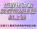 婉婉-主播拉新实操课，流程化讲解资深带货主播，让每个人都成为经得起考验的主播-苏柒资源库