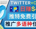 通过Twitter推广CPA Leads，日赚46.01美元 - 免费的CPA联盟推广模式-苏柒资源库