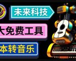 抢先体验未来Ai科技-文本转音乐工具,只需输入文字描述,即可创作歌曲和音乐-苏柒资源库