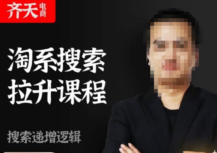 齐天电商·淘系搜索提升课程,搜索递增标准化,动销标准化流程-苏柒资源库