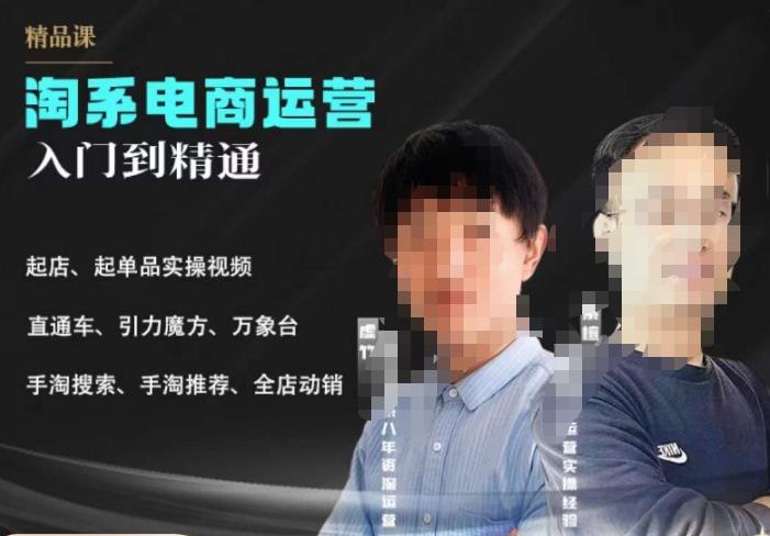 2023手淘搜索实操课+体系化课程，​起店起单品实操视频课程-苏柒资源库