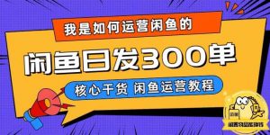 我是如何在闲鱼卖手机的,日发300单的秘诀是什么?【揭秘】-苏柒资源库