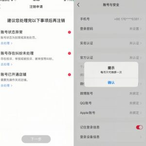 小红书封号/登录不上/无法注销等情况,强制换绑技术【揭秘】-苏柒资源库