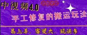 中视频4.0赛道:新手福音,入门简单,上手快【揭秘】-苏柒资源库