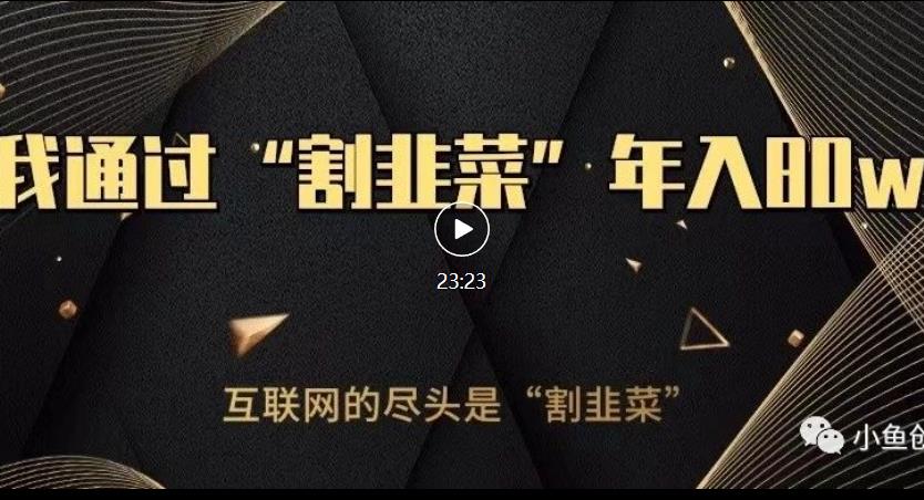 知识付费才是最好的项目，教你如何通过知识付费月入5万【揭秘】-苏柒资源库