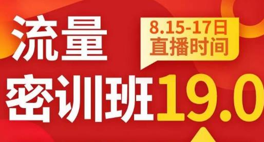 秋秋线上流量密训班19.0，打通流量关卡，线上也能实战流量破局-苏柒资源库