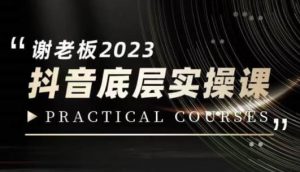 蟹老板·2023抖音底层实操课,打造短视频的底层认知-苏柒资源库