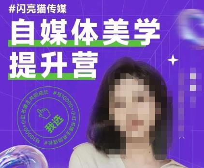 自媒体美学提升营，手把手带你提升品牌审美，做一个有调性的博主-苏柒资源库