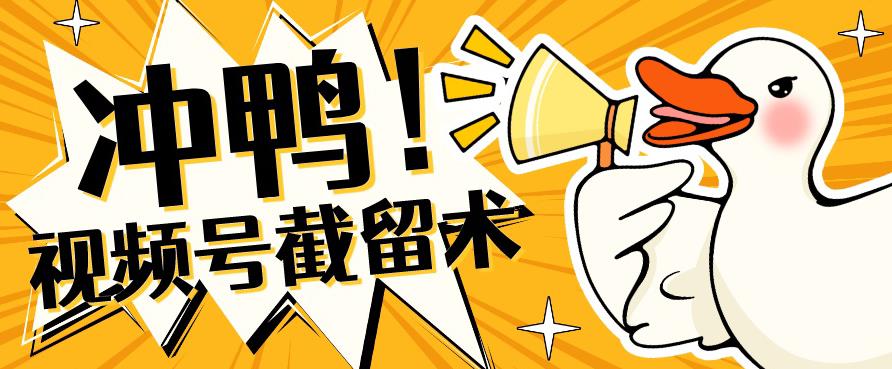 全球首发-视频号无限截留术-你不知道的流量沃土-苏柒资源库