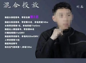 录客传媒·刘鑫-混合投放,优化直播间使投放更高效-苏柒资源库