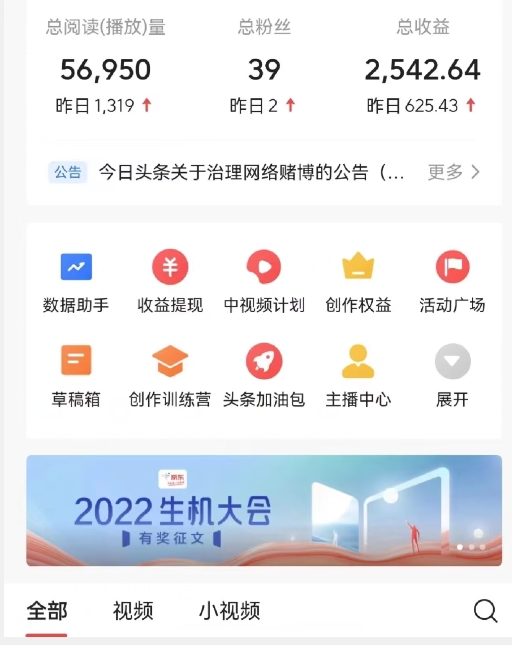 全新蓝海，西瓜视频流量掘金项目，简单上手适合0基础小白，暴力玩法日入500＋【揭秘】-苏柒资源库