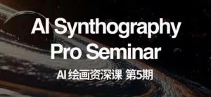 AI绘画资深课第五期掌握AI绘画,实现各种商业变现【第五期】-苏柒资源库
