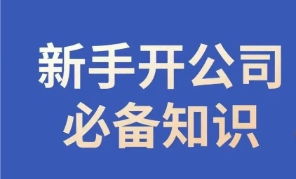 新手开公司必备知识，小辉陪你开公司，合规经营少踩坑-苏柒资源库