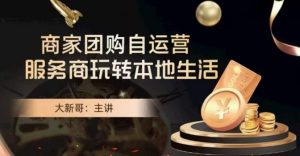 大新哥·商家团购自运营-玩转本地生活-苏柒资源库