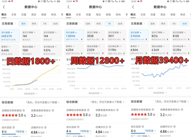 拼多多虚拟电商训练营月入30000+你也行，暴利稳定长久，副业首选-苏柒资源库