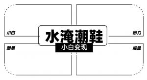 2024全新冷门水淹潮鞋无人直播玩法,小白也能轻松上手,打爆私域流量,轻松实现变现【揭秘】-苏柒资源库