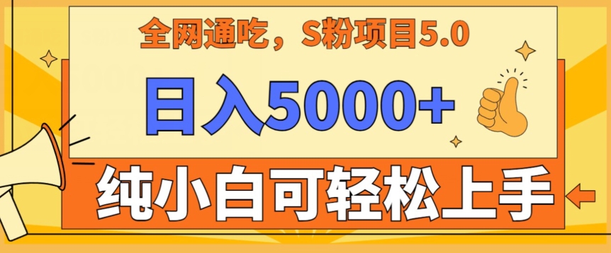 男粉项目5.0，最新野路子，纯小白可操作，有手就行，无脑照抄，纯保姆教学【揭秘】-苏柒资源库
