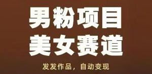 男粉项目美女赛道,发发作品,轻松获流自动变现-苏柒资源库