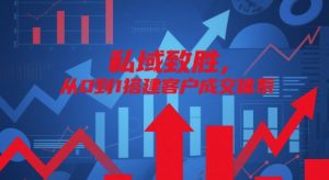 私域致胜，从0到1搭建客户成交体系-苏柒资源库