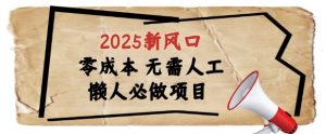 2025新风口，懒人必做项目，浏览器全自动掘金【揭秘】-苏柒资源库