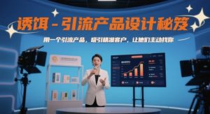 诱饵-引流产品设计秘笈，用一个引流产品，吸引精准客户，让他们主动找你-苏柒资源库