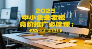 2025中小企业老板竞价推广必修课:从入门到精通的进阶之路-苏柒资源库