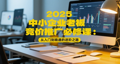 2025中小企业老板竞价推广必修课：从入门到精通的进阶之路-苏柒资源库