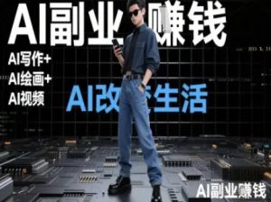 AI改变生活(Ai写作+AI绘画+Ai视频),AI副业挣钱-苏柒资源库