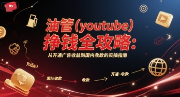 油管(youtube)挣钱全攻略：从开通广告收益到国内收款的实操指南-苏柒资源库