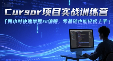 Cursor项目实战训练营，两小时快速掌握AI编程，零基础也能轻松上手-苏柒资源库