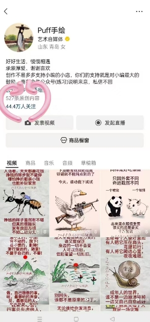 Puff手绘视频号分成项目，三天过分成计划，简单易上手，适合新手-苏柒资源库